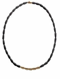 Collier en or rose et noir - Vhernier