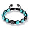 Bracelet shamballa turquoise